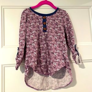 Serendipity by shrimp and grits girls tunic top
